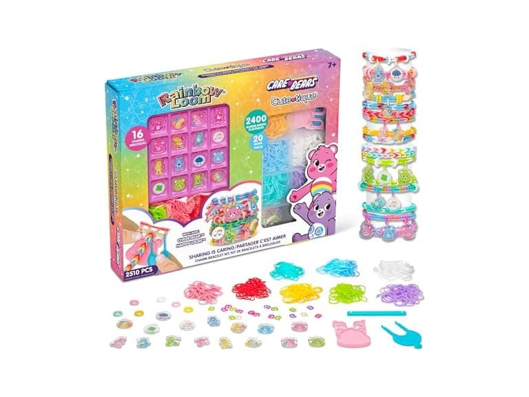 Rainbow Loom Care Bears Rubber Band Bracelet Kit - Image 1