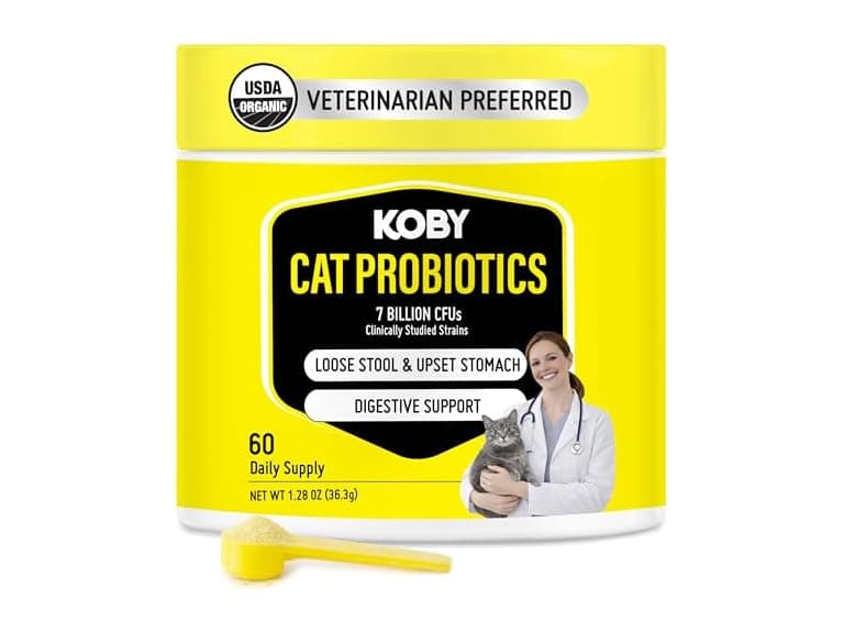 Koby Cat Probiotics | Daily Digestive Support - Image 1