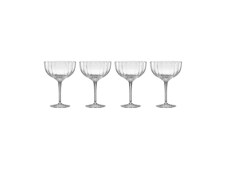 Lenox Glassware, Curva Coupe Set Of 4,(Clear) - Image 1