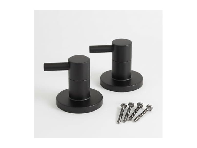 HIGHCRAFT Single Robe Hook Matte Blk - Image 1
