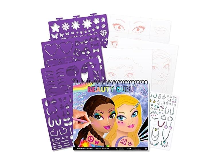 Fashion Angels Makeup & Hair Sketchbook - Image 1