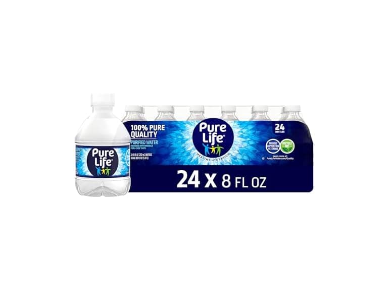 (24 Pk) Pure Life Purified Water Bottles - Image 1