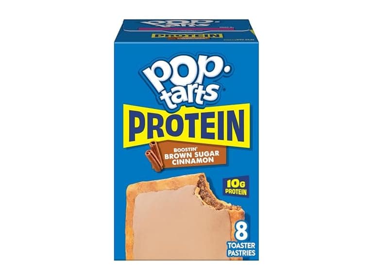 8CT Pop-Tarts Protein Toaster Pastries, Brown Sugar - Image 1