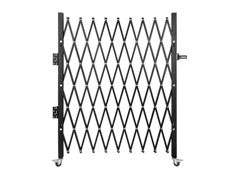 VEVOR Single Folding Security Gate, 74"W x 51.57"H - Image 1