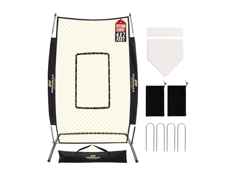 PodiuMax 7x4FT Baseball Pitching Net - Image 1