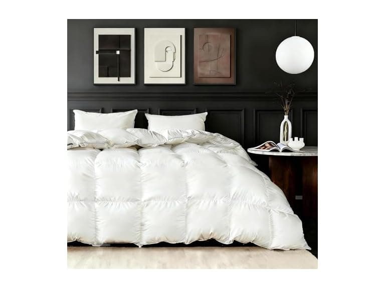 Twin White Breathable Comforter - Image 1
