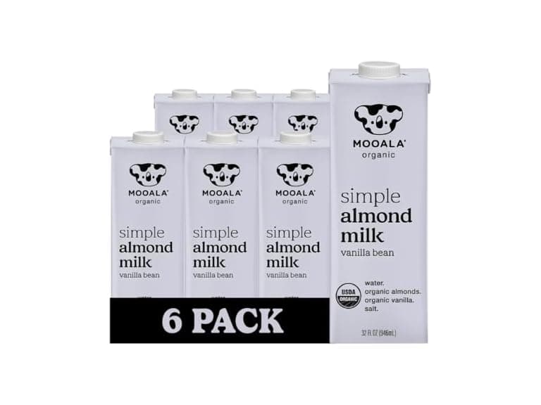 6PK Mooala Organic Simple Almond Milk Vanilla - Image 1