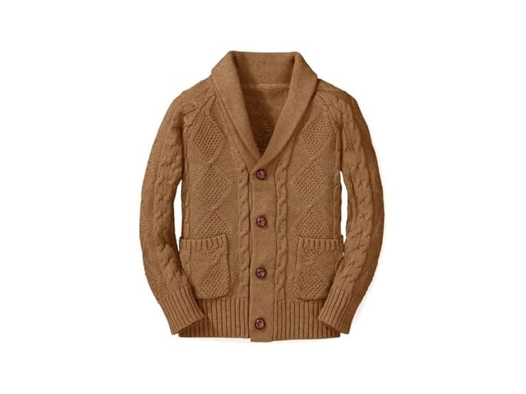 Inorin Boys (13-14 Years) Sweater Cardigan Coats - Image 1
