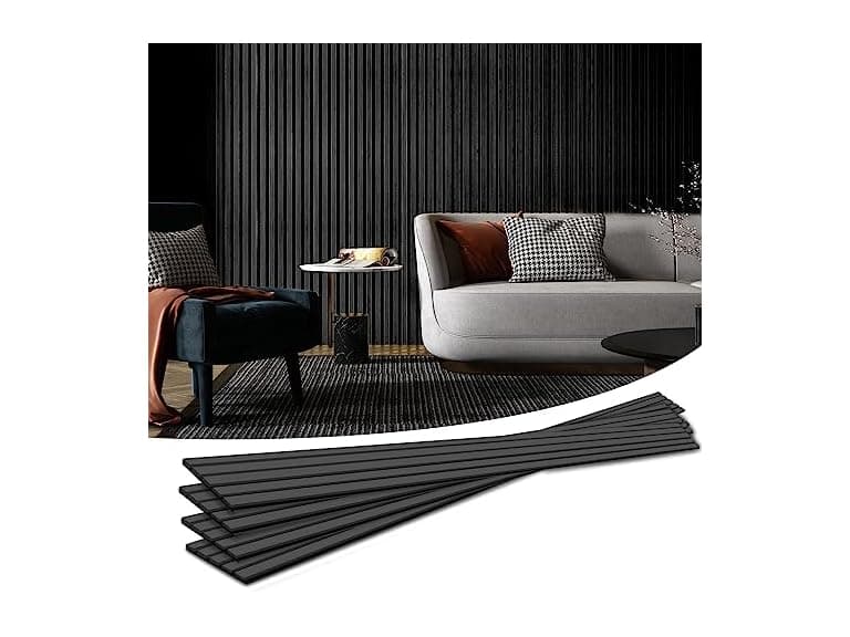 Art3d 4-Piece Wood Slat Acoustic Panels  - Image 1