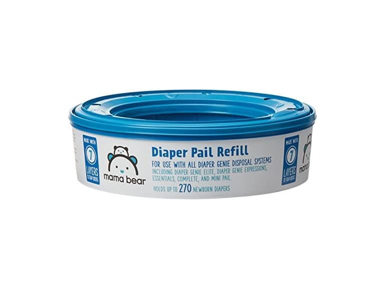 Amazon Brand - Mama Bear Diaper Pail Refills for - Image 1