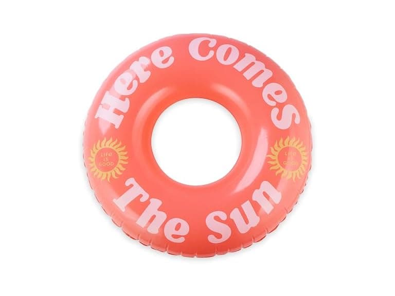 Life Is Good Inflatable Swim Tube Float