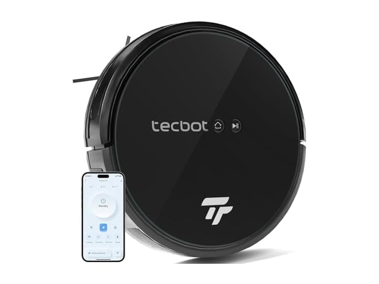 TECBOT S1 Slim Robot Vacuum Cleaner - Image 1