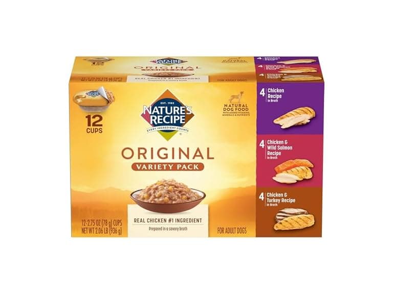 Nature's Recipe Wet Dog Food, Variety Pack - Image 1