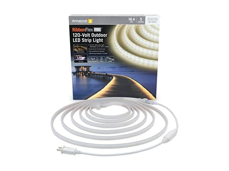 Armacost Lighting RibbonFlex Pro Outdoor 16.4 ft LED Strip Light Kit