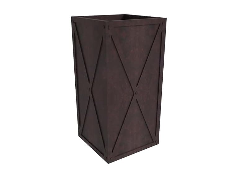 LeisureMod PP29BR Papyrus Planter Brown - Image 1