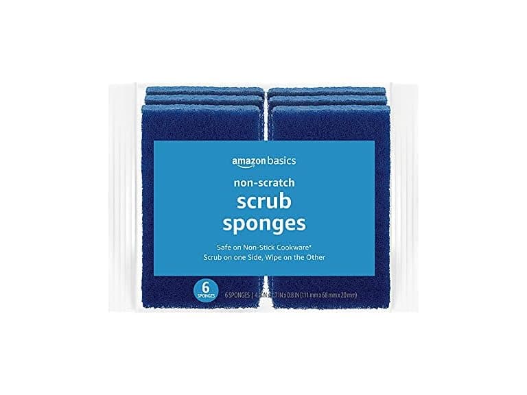 Amazon Basics Sponges 6pk - Image 1