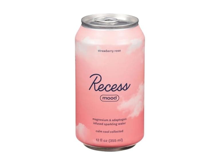 Recess Mood Magnesium Supplement Drink, Strawberry Rose - Image 1