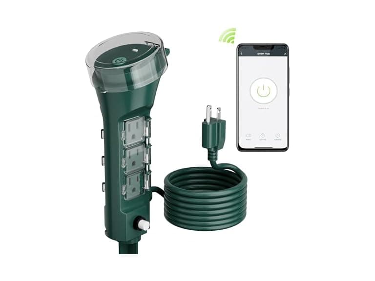 HBN Outdoor Smart Plug Waterproof WiFi Outdoor Outlet - Image 1