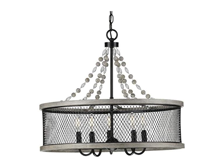 Austelle Collection 5-Light Farmhouse Ch - Image 1