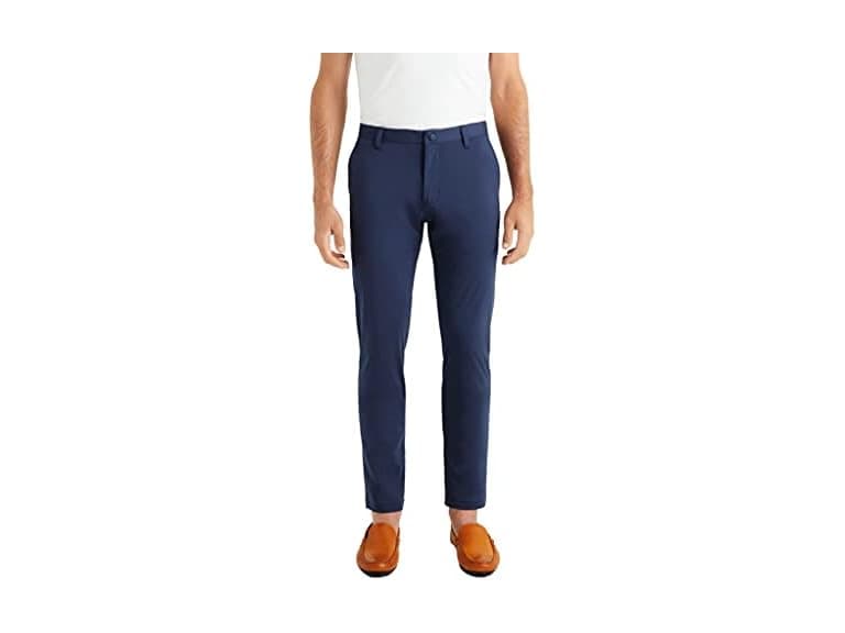 Rhone Men's Slim Commuter Pants, Navy - Image 1