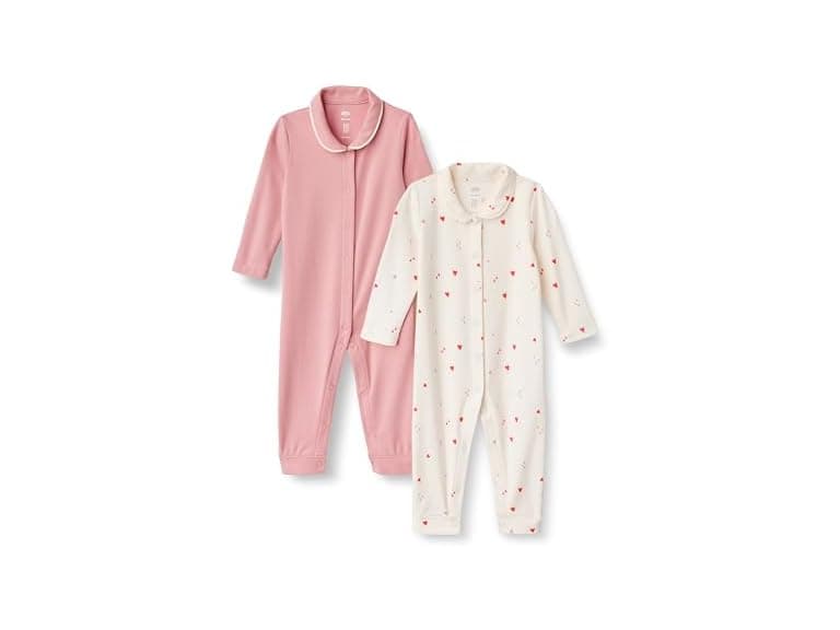 Amazon Essentials Baby Sleepsuit 2pk - Image 1