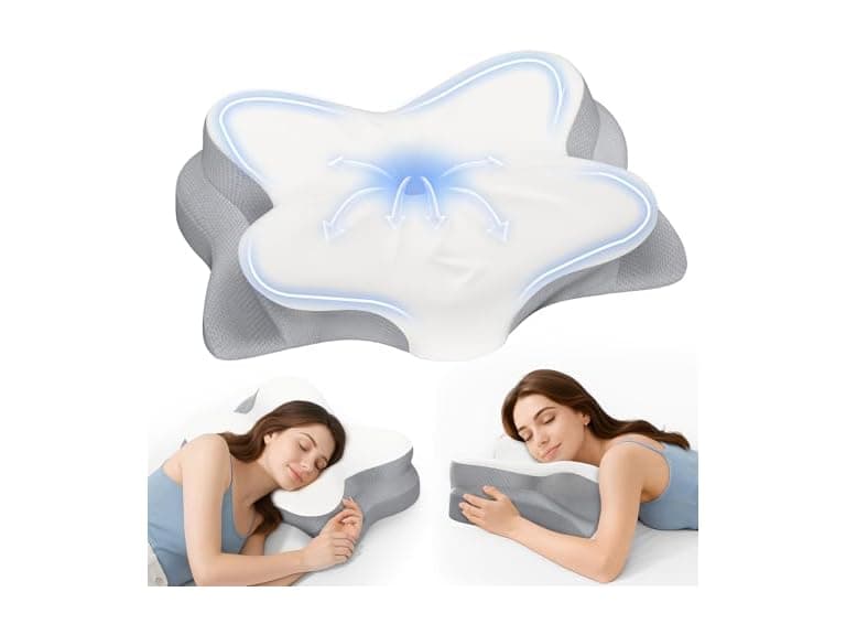 Ergonomic Memory Foam Pillow - Image 1