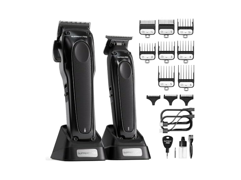 Professional Barber Hair Clippers Cordless - Image 1