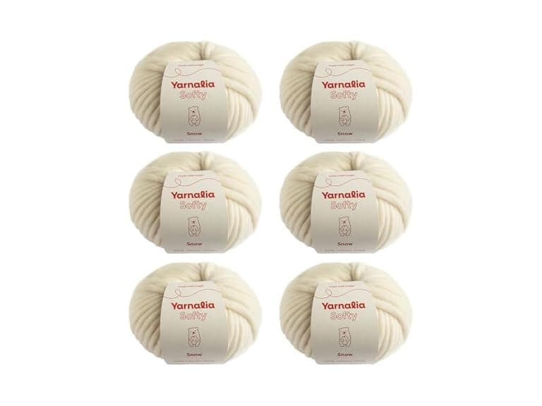 Softy Yarn Bulky Weight 6-Pack Merino Wool - Image 1