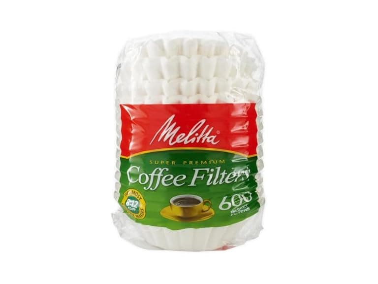 Melitta Basket Coffee Filter - White, 8-12 Cup, 600 Count - Image 1