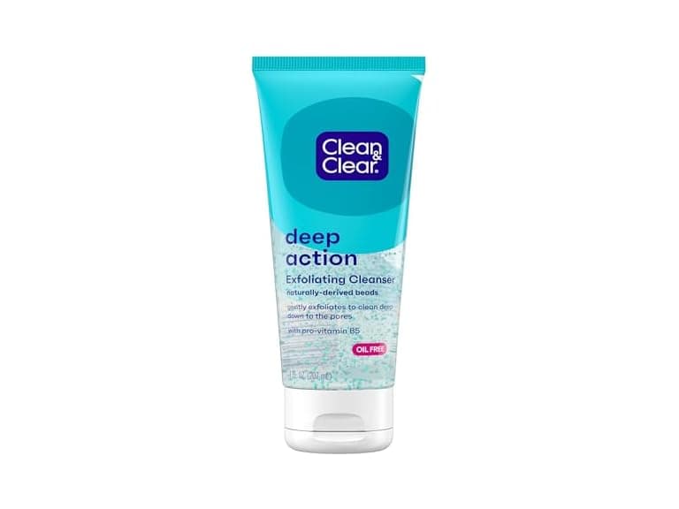 Clean&Clear Deep Action Exfoliating Wash 7oz - Image 1