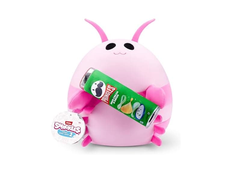 Snackles Series 2 Shrimp & Pringles 8" Plush - Image 1