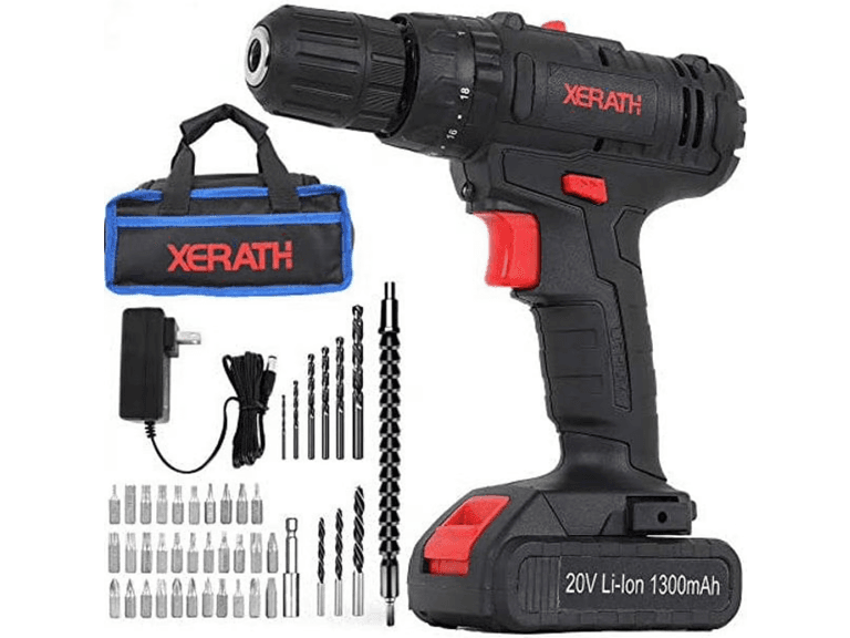 20V Cordless Drill Driver Kit 46pc - Image 1