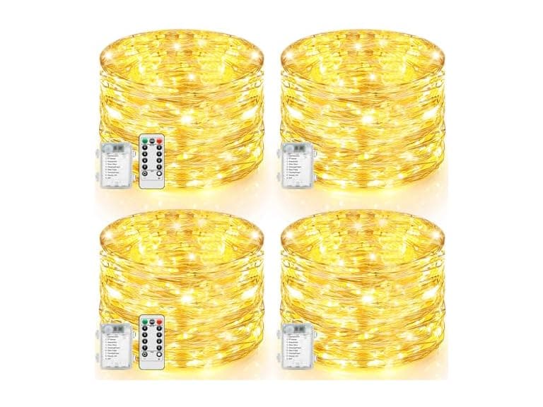 Lakumu 4 Pack 33FT Fairy Lights - Image 1