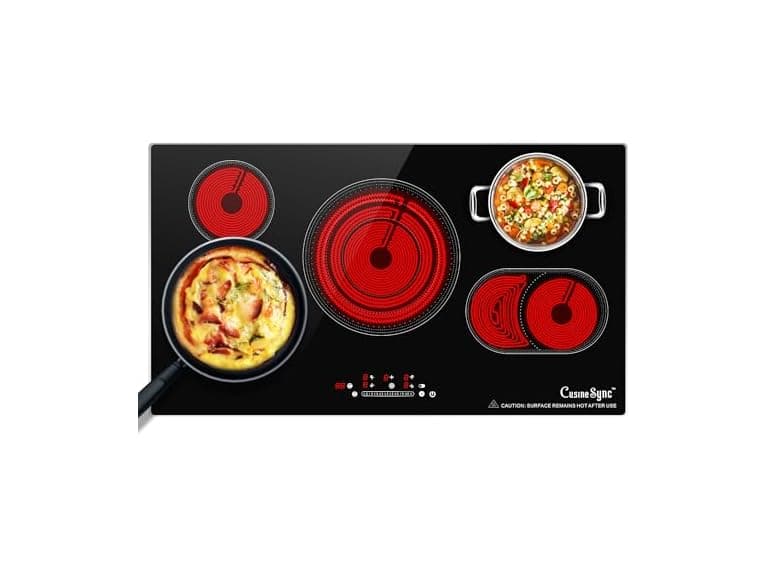 Cusinesync 5 burner Electric Cooktop - Image 1