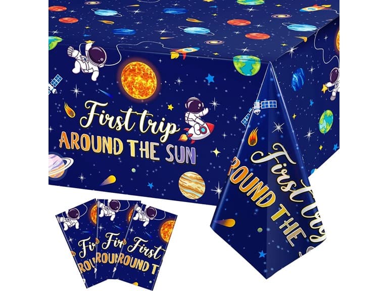 Outer Space Tablecloth 54x108" 6 Pack - Image 1