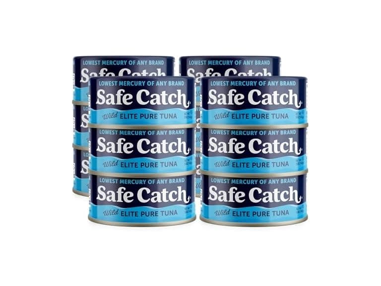 12PK Safe Catch Canned Wild Tuna Fish, 5 oz. - Image 1