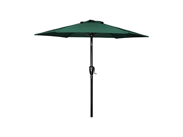 YSSOA 7.5' Patio Umbrella, Green