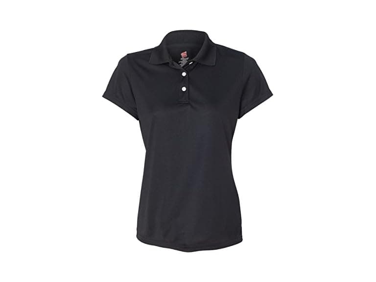 Hanes Women (XL) Dri Sportshirt Black - Image 1