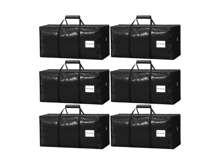 VISVEIL 6 Pack Heavy Duty Moving Bags - Image 1