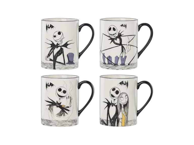 Lenox Nightmare Before Xmas Mugs 4-Pk - Image 1