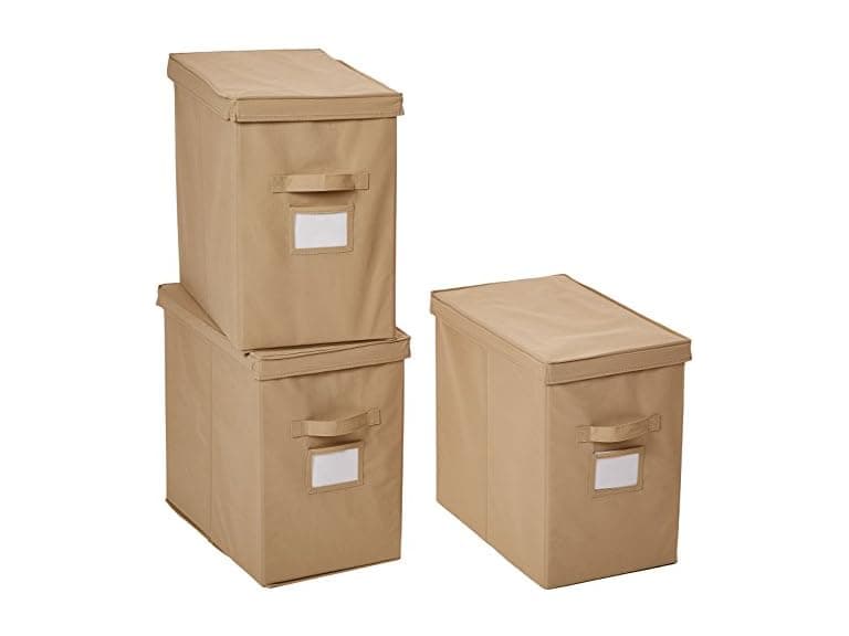 3PK Origami R5-CUBE3 Storage Cubes for R5 Khaki - Image 1