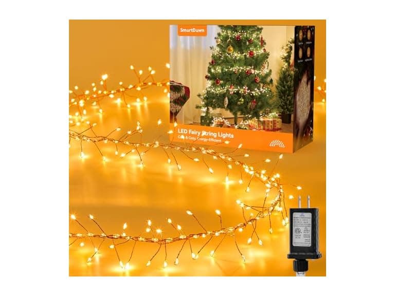 SmartDawn Fairy Lights Plug in 10FT