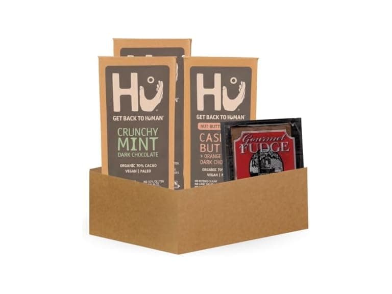 4 Item Set- Hu Chocolate Mint & Orange & Claeys Fudge - Image 1