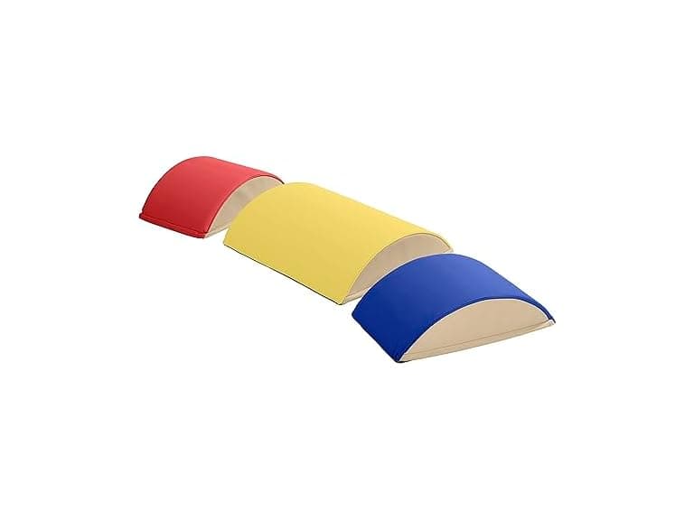 ECR4Kids SoftZone Colorful Log Climber Set - Image 1
