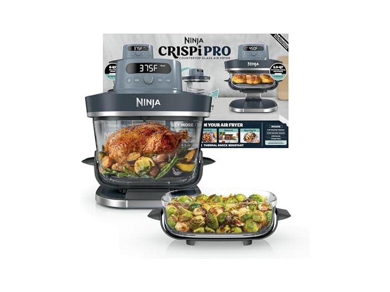 Ninja Crispi Pro 6-in-1 Glass Air Fryer - Image 1