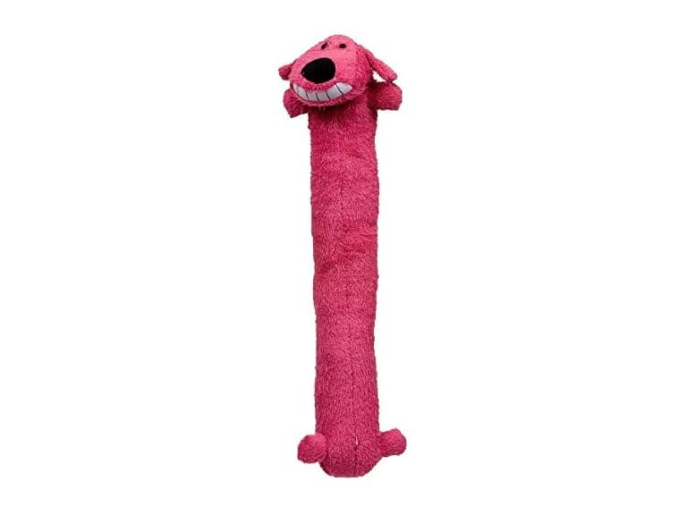 Multipet Loofa Dog 18" Plush Dog Toy, Colors  - Image 1