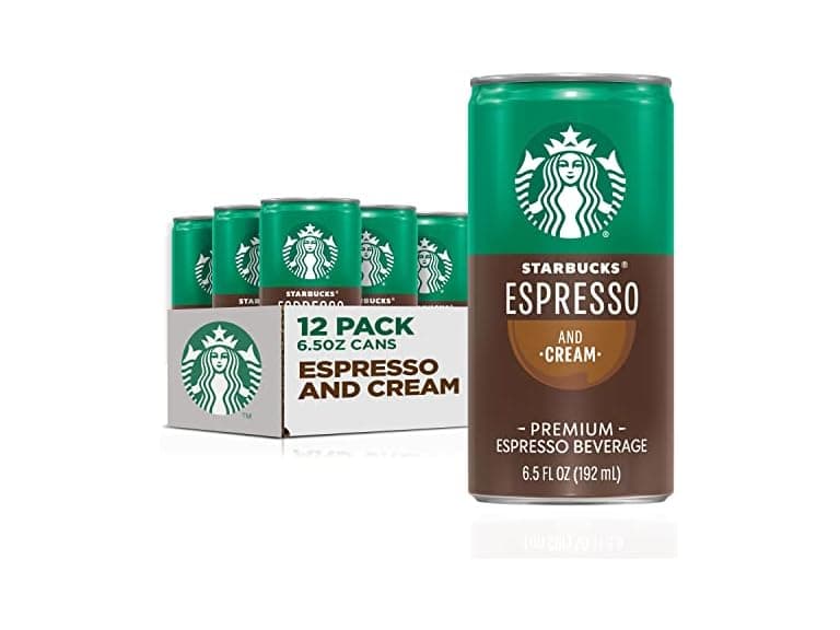 12PK Starbucks Espresso & Cream, 6.5 Fl Oz Cans - Image 1