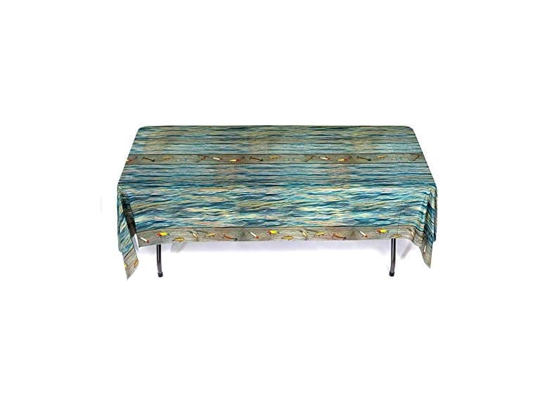 Havercamp Gone Fishin' Table Cover (54" x 108" Pla - Image 1