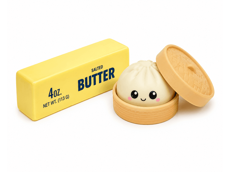 Squishy Dumpling + Butter Combo Pack - Image 1