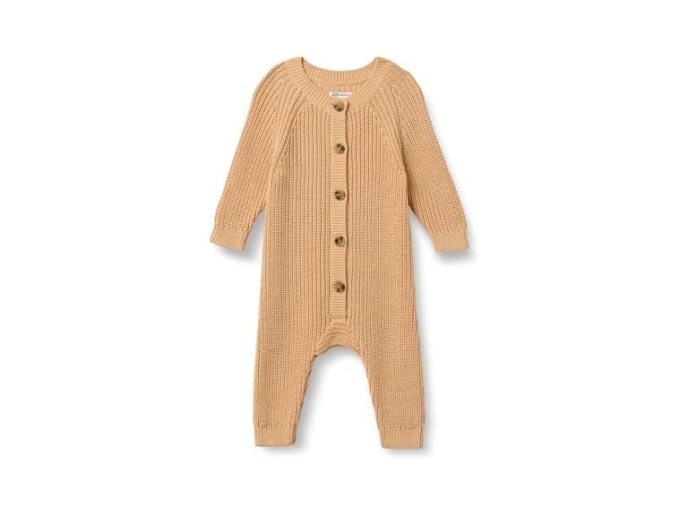 Amazon Essentials Unisex Babies Cotton Knit Playsuit - Image 1